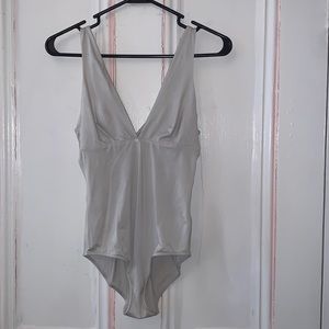 White bodysuit aerie size small
